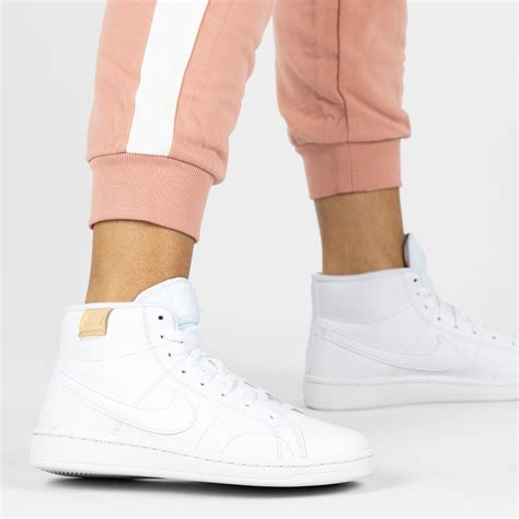 nike hoge sneakers dames wit|nike witte sandalen.